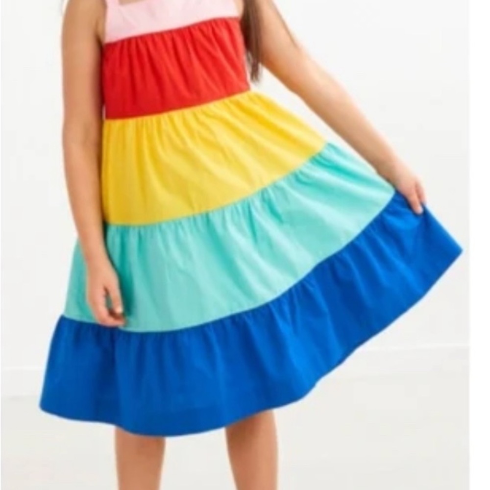 Hanna Andersson - tiered dress - size 120